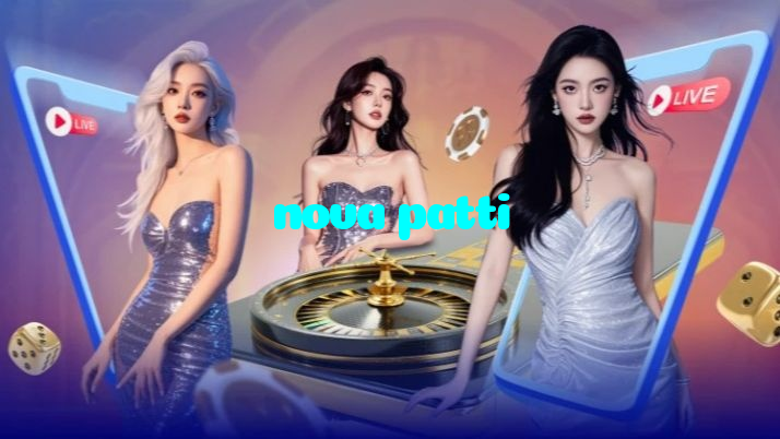 nova patti casino presented on mobile device in Pakistan with slots and live games